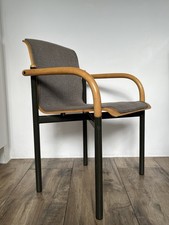 Thonet Stuhl, Vintage, Stapelstuhl, 1968, Buche, Metall, 6 Stück, Selten