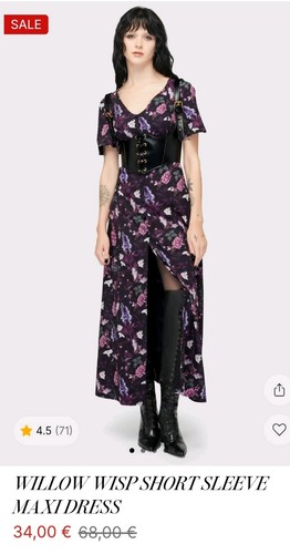 Killstar willow wisp maxi - killstar,