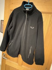 Jack Wolfskin Fleecejacke Gr.XXL Damen Schwarz Fleece Jacke Outdoor