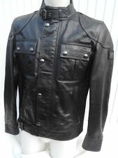 BELSTAFF Gangster 2.0 jacket  black schwarz Leder Jacke 