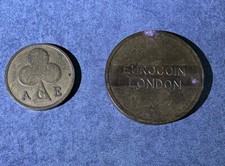 Zwei Sammler-Token Eurocoin London & Ace Cafe (Biker-Sammlerstück)