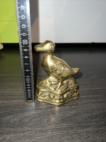 Türstopper ente messing - türstopper,
