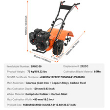 Motorhacke Benzin Motorfräse