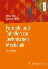 Formeln und Tabellen zur