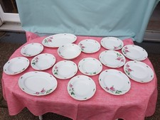 Orig. Speiseservice Christineholm "Rose" 6 - 12 Personen mit Erweiterungsmöglkt.