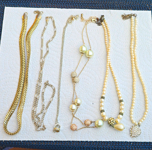 Schmuck konvolut damen - schmuck, 8x