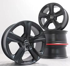 19 Zoll Audi A7 S7 4K C8 sLine Original Felgen 4K8601025J 8x19 ET27 Schwarz matt