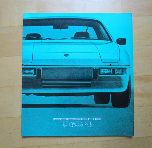Porsche prospekt 924 - ,