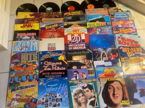 Stück schallplatten vinyl - 50,