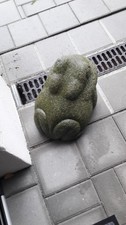 Grauer frosch granit stein - grauer,