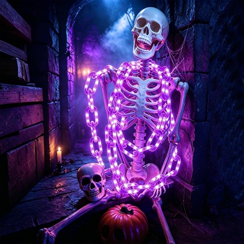 Lichterkette halloween 100 - halloween, 2m