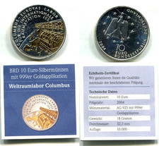 10 Euro BRD 2004 D  Silber