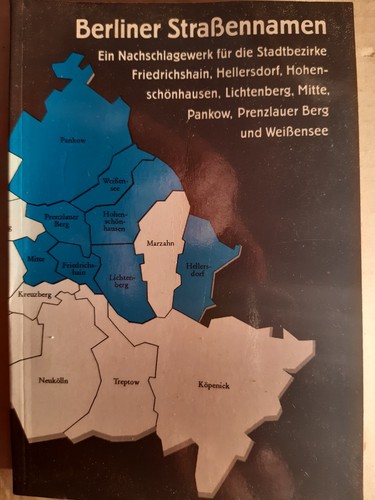Berliner straßennamen ein - berliner, straßennamen:
