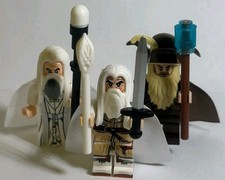 3x Zauberer mit Stab und