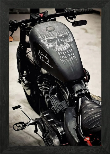 Harley davidson totenkopf - harley,