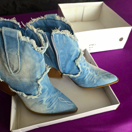 Damen denim western - denim,