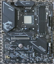 AMD Ryzen 7 5800X3D, MSI MPG B550 Gaming Edge WIFI - AM4 Mainboard + CPU