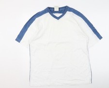 CCC Herren T-Shirt blau weiß