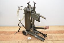 Tecalemit Fettpresse / Druckkübelpresse / Fußhebelfettpresse / Ex. Bundeswehr B4