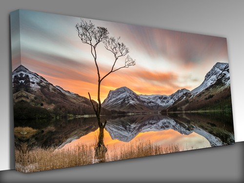 Sonnenaufgang berge seenplatte - sonnenaufgang,