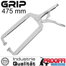 XXL Punktschweiss Gripzange Festklemm Schweisser Zange Mit Gelenk Backen 475mm