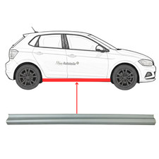 Reparaturblech Schweller