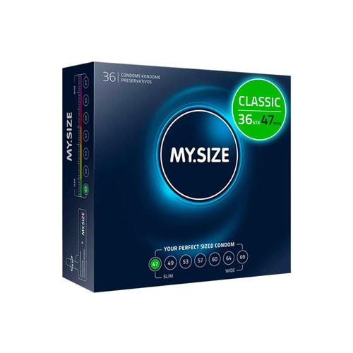 Size kondome stück - 36,