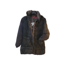 Damen Daunenjacke CINQUE GR.38 Schwarz mit Kapuze