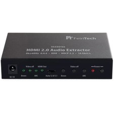 HDMI 2.0 Audio Extractor mit ARC, 5.1 Ton in SPDIF Toslink Cinch Stereo 4K 60Hz