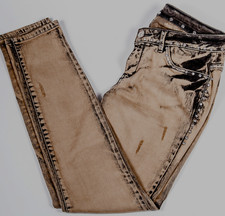 CAMOUFLAGE COUTURE Strass Destoyed Used Jeans Röhre Limited Edition Gr. 36 NEU