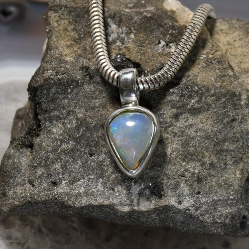 Edelopal anhänger 925er - edelopal,