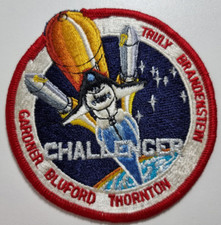 Original NASA Patch Aufnäher Space Shuttle Challenger Truly Brandenstein Gardner