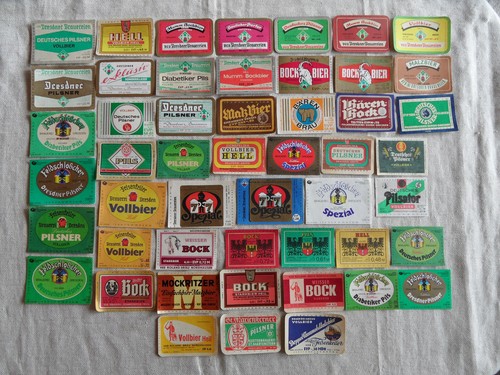 Konvolut 50 bieretiketten - -,