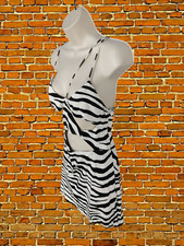 ZARA WEISS SCHWARZ KLEID