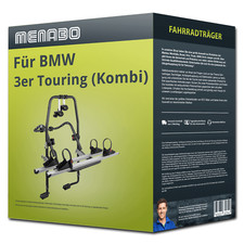 Menabo Fahrradträger Stand Up 2 für BMW 3er Touring Typ E46 - 2 Fahrräder NEU