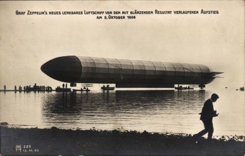 Graf zeppelin neues - ak, zeppelin's