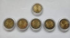 6 x 2 Euro Sondermünzen 50 Jahre Elysee Vertrag 2013