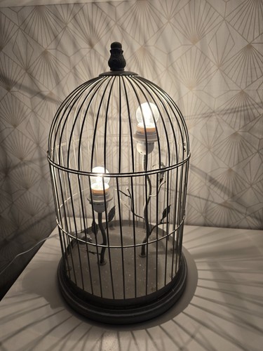Lampe tischlampe käfig - tischlampe,