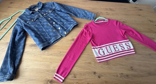 Guess jeansjacke blau - guess,