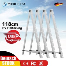 4x PV Halter 118cm Solarpanel