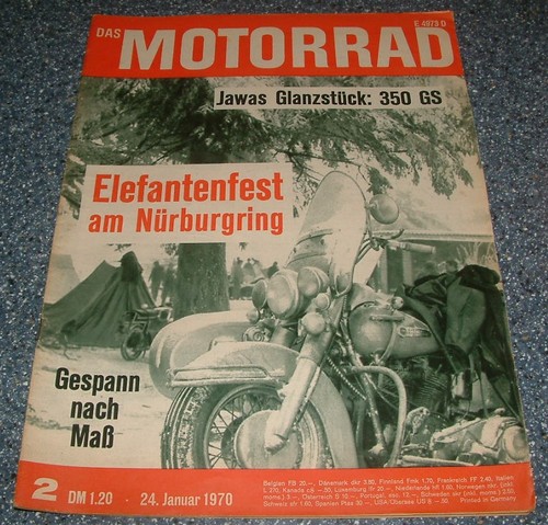 Das motorrad jawa 350 - das, 2/70
