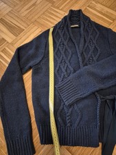 Intimissimi Strick Wickelpullover, Gr. S, Dunkelgrün