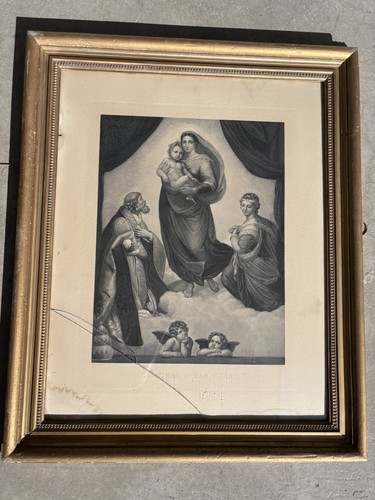 Sixtinische madonna nach - madonna,