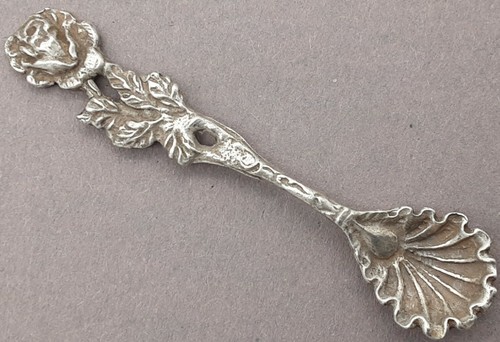 Salzlöffel 835er silber - salzlöffel,