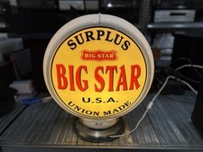Big star jeans leuchtreklame - star,