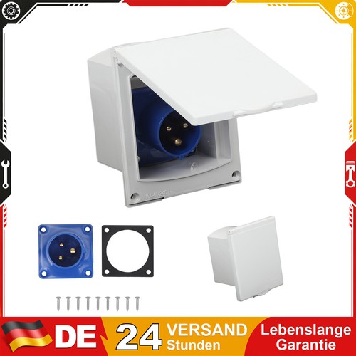 Cee aussensteckdose weiß - cee,