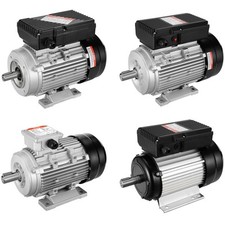 0.55-2.2kW Elektromotor 1400-3000U/min 3-Phasen/1-phasig 19/24mm Keilwelle