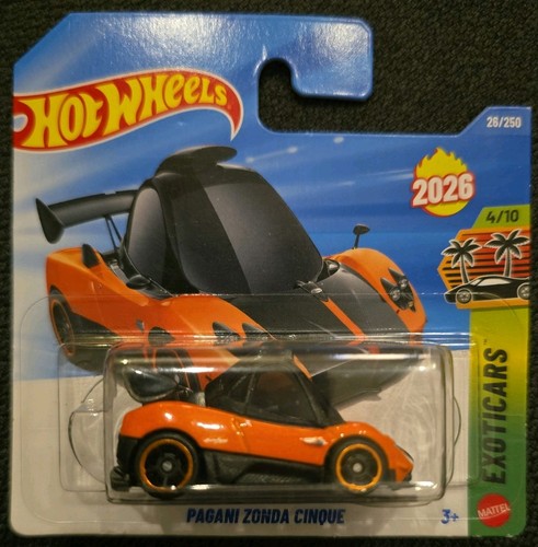 Hot wheels 2026 pagani zonda - wheels,