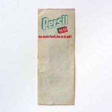2 Zettel von Persil 59 Notizblock Rechnungsblock - Reklame Werbung 1959 vintage