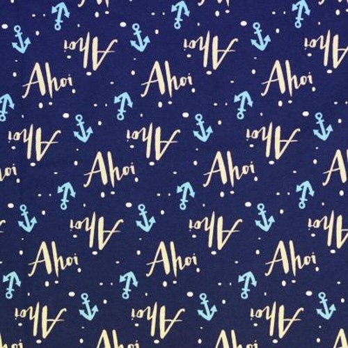 Jersey dunkelblau ahoi anker - ahoi,
